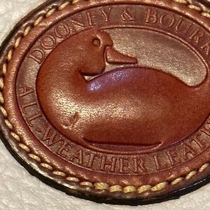 Dooney & Bourke Vintage Licorice Whip Cream Dooney
Equestrian Briefcase